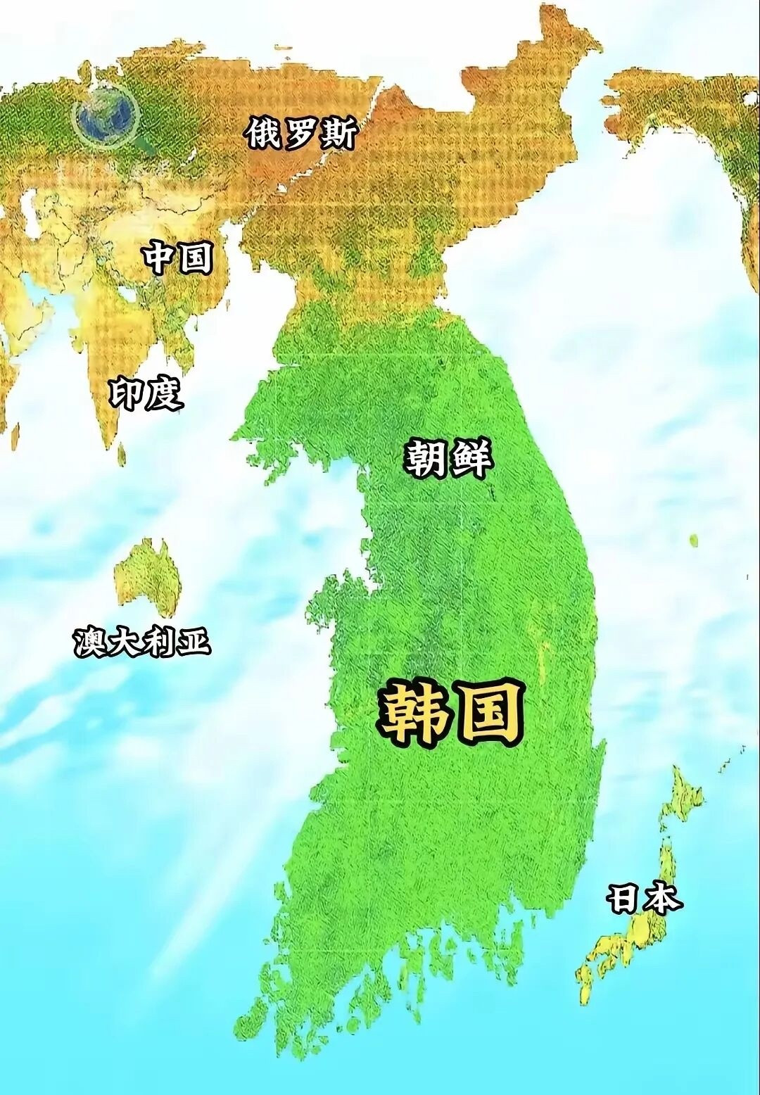 这么幅员辽阔样的国家，啥都是他们的！黄油年糕被改名为韩国年糕