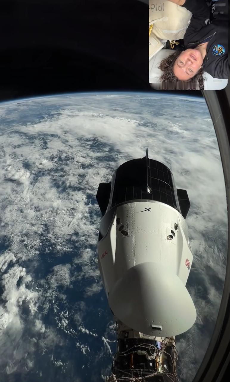 太空帐篷⛺！【NASA宇航员杰西卡·梅尔（JessicaMeir）​在Cre