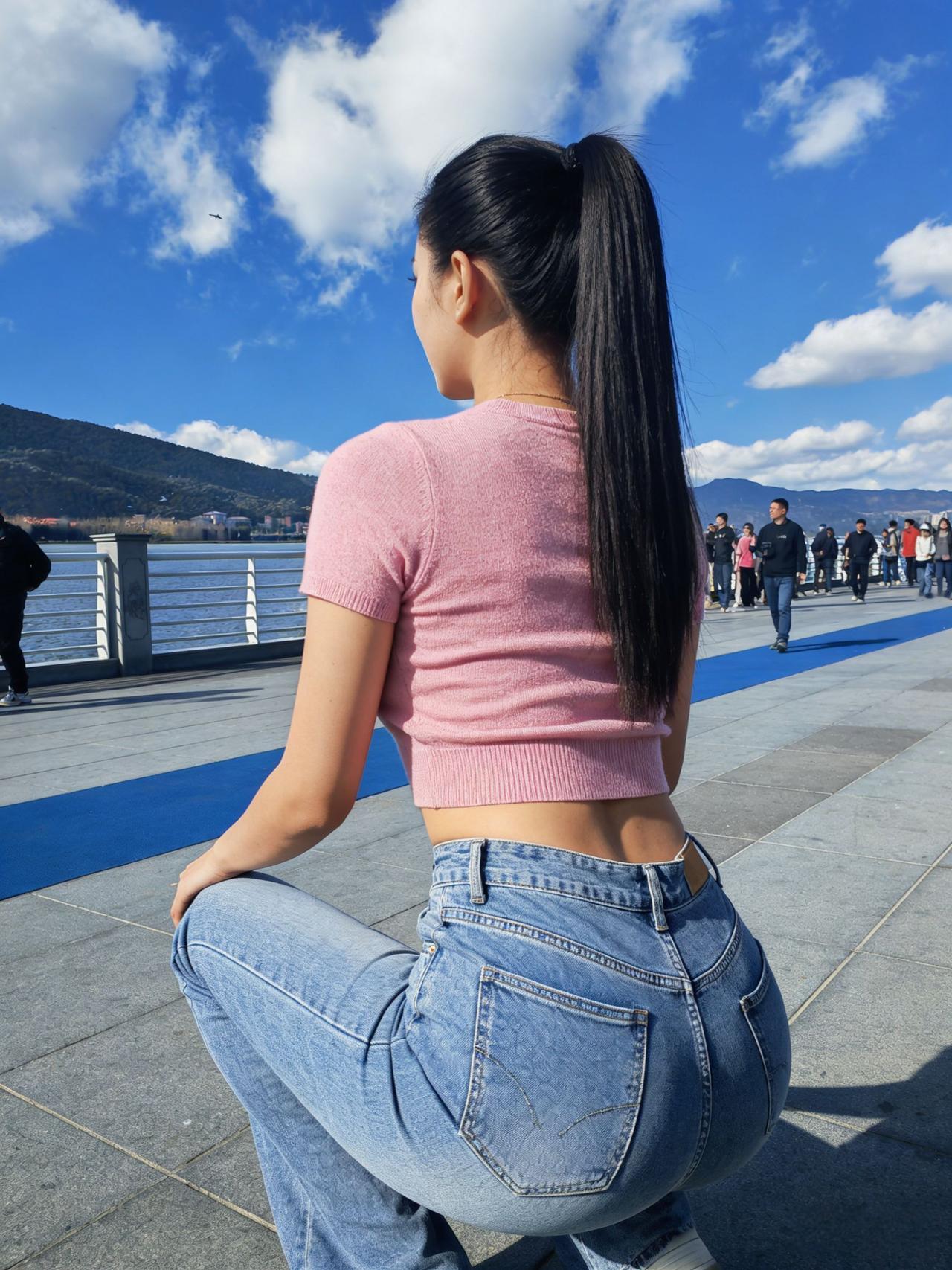 海埂大坝喂海鸥牛仔裤我会一直顺冬至祝福我先说昆明的冬天有多浪漫