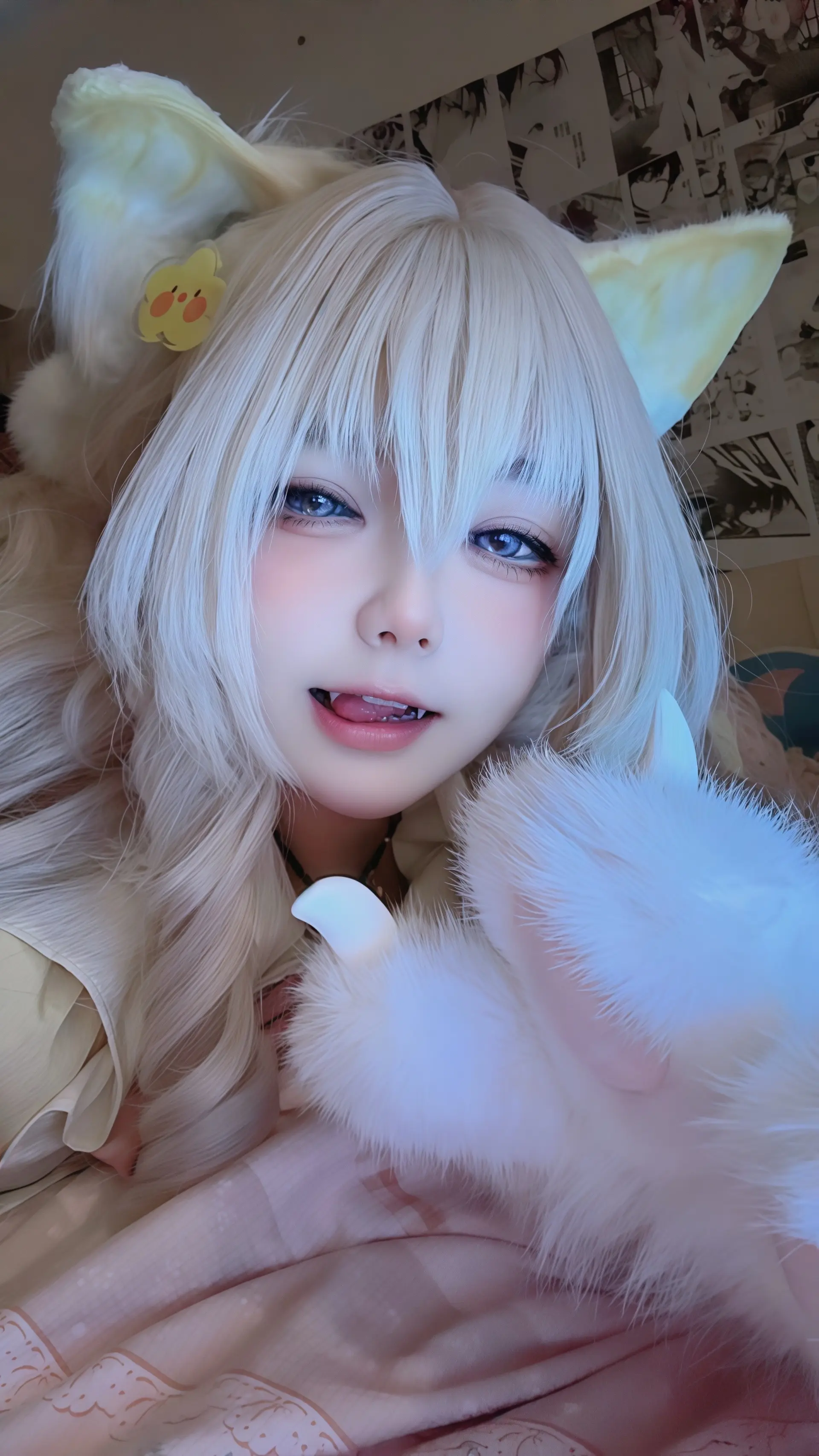 你说我像小猫，好开心啊，为什么是肥波？？