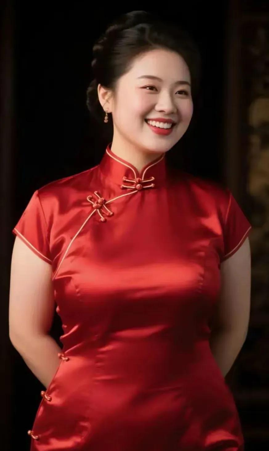 红妆优雅展笑颜，家花绽放幸福甜。温柔高雅真情伴，……请友续句【金玉满堂好