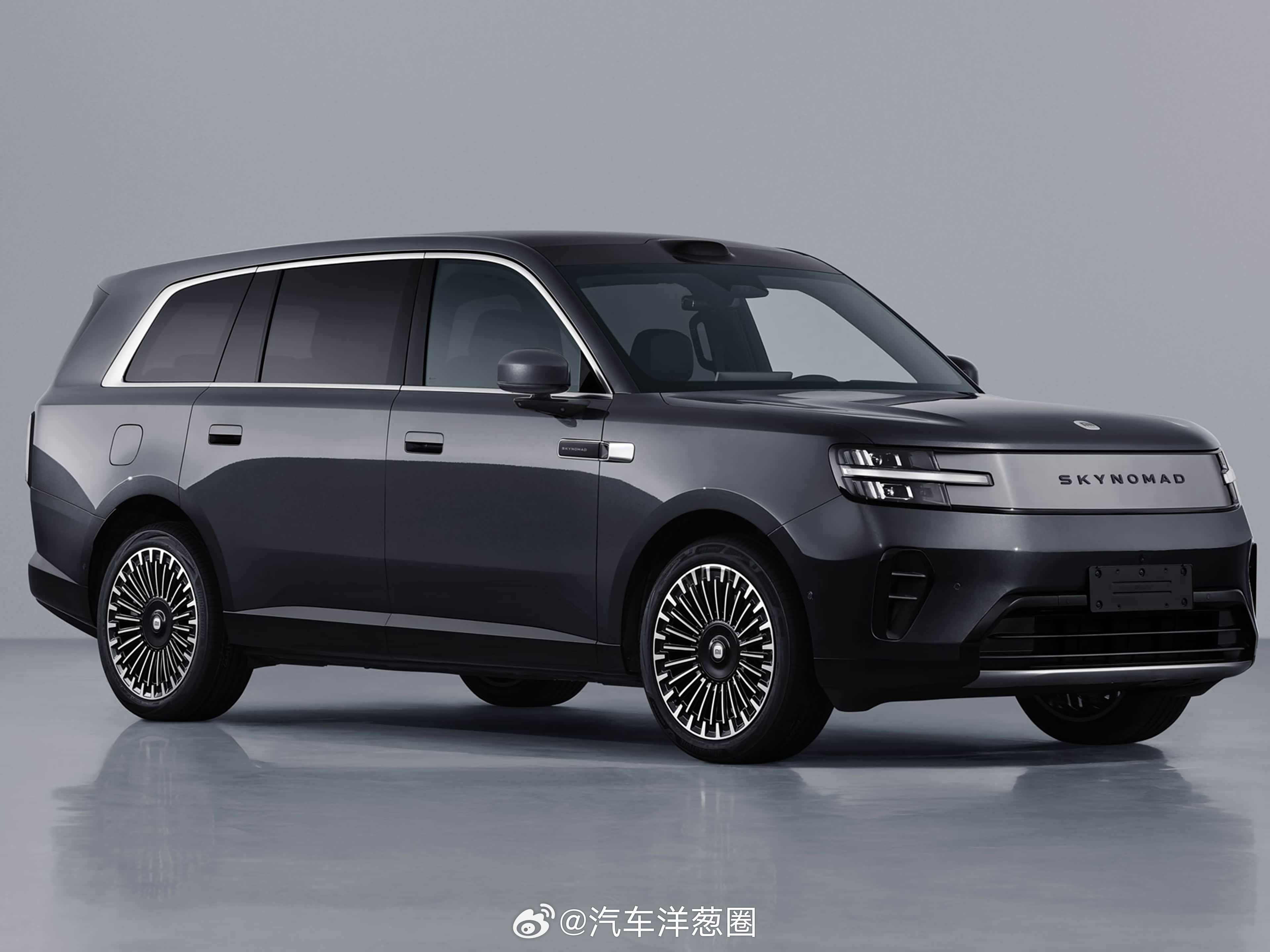 小米澎程N90申报图，车长近5.3米/提供车顶露营床增程大型SUV车长5285