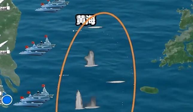 火药味已经越来越浓了，现在不光是黄海和东海进行军事演习。 黄海炮声隆隆，日本