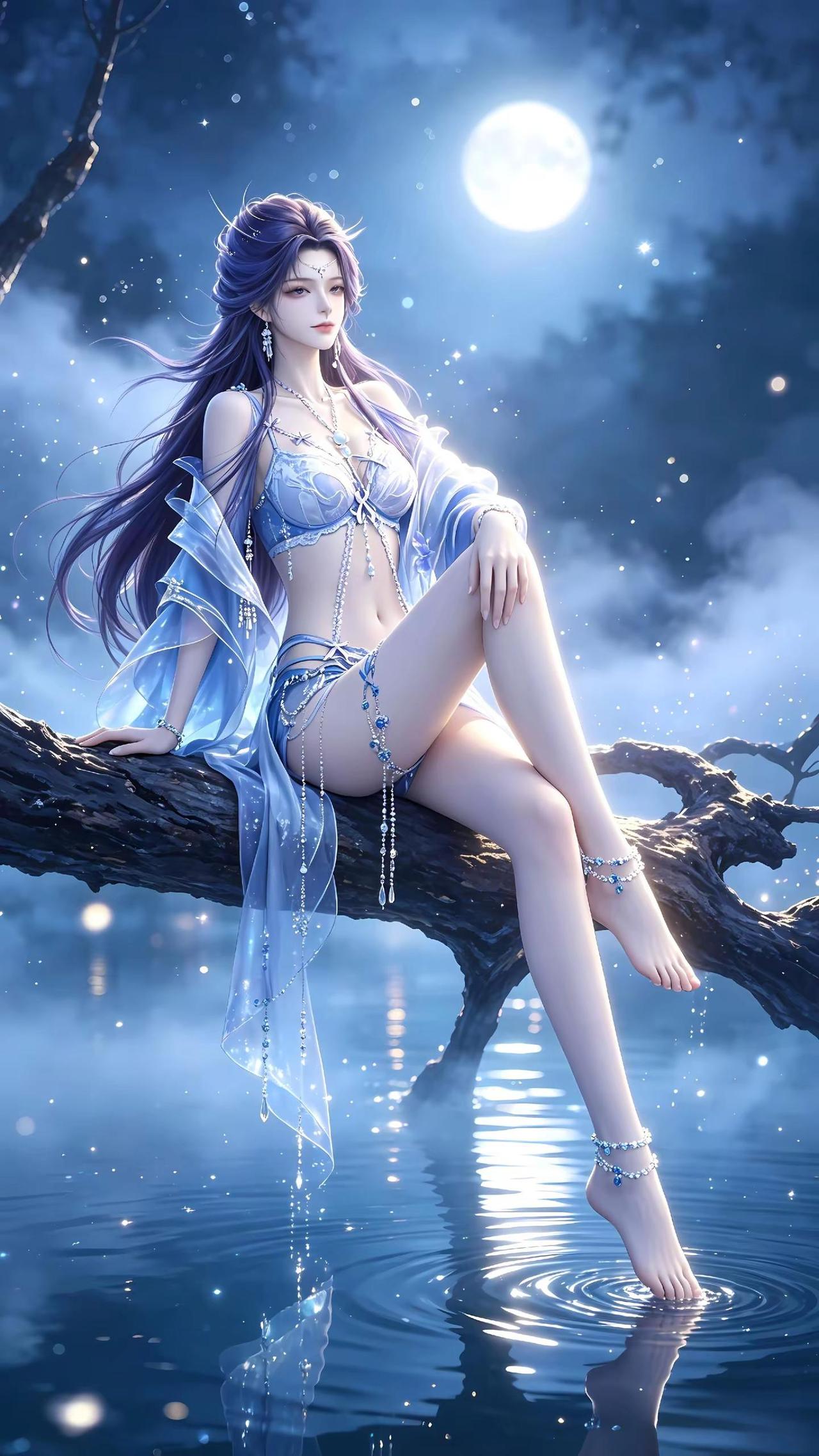 国漫女神ai创作完美世界国漫ai绘画