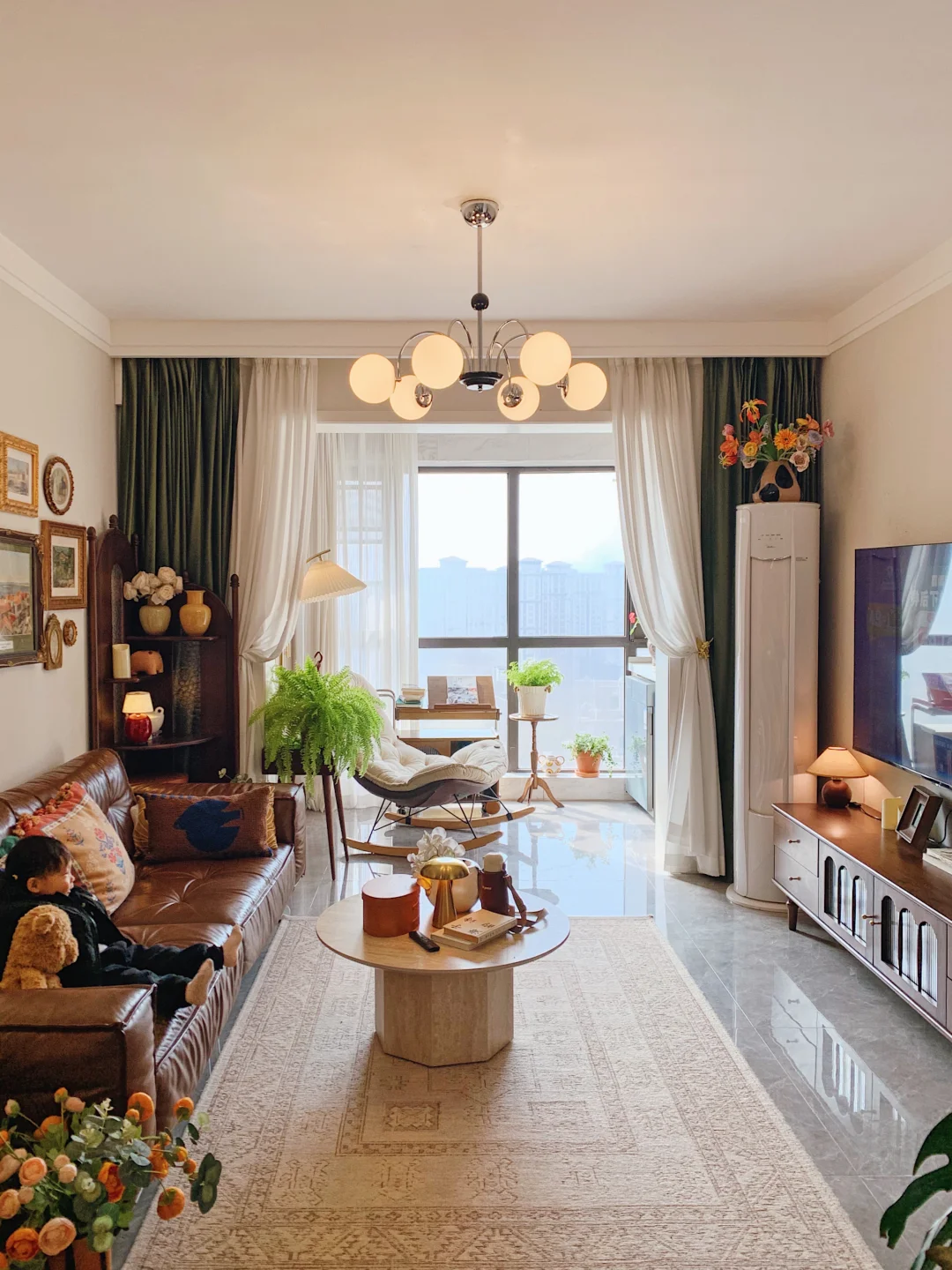 20楼，65㎡，三室两厅，是我们住了四年的家🏠