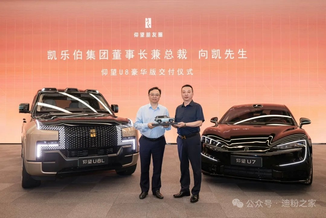 近日，比亚迪集团又来了一批行业精英，各行各业的老板们，集体来提仰望U8/U8L，