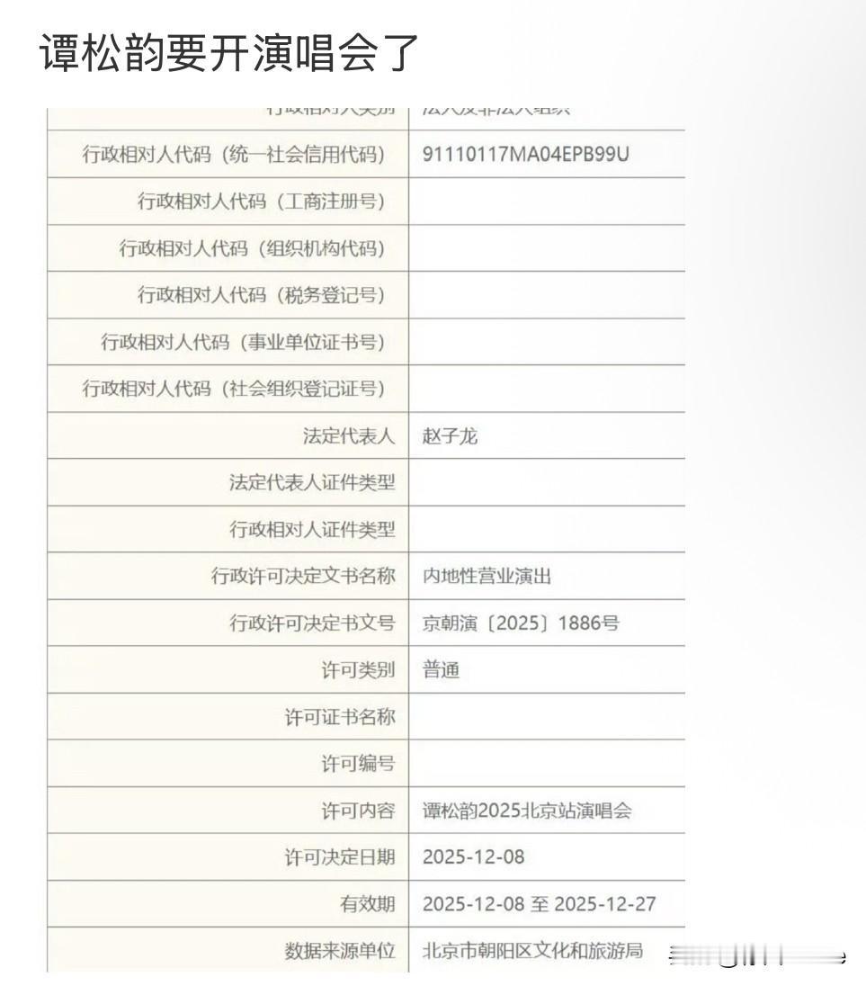 12月8日，不是吧！谭松韵也要开演唱会？我很喜欢她，但是她有原创歌曲么？她做