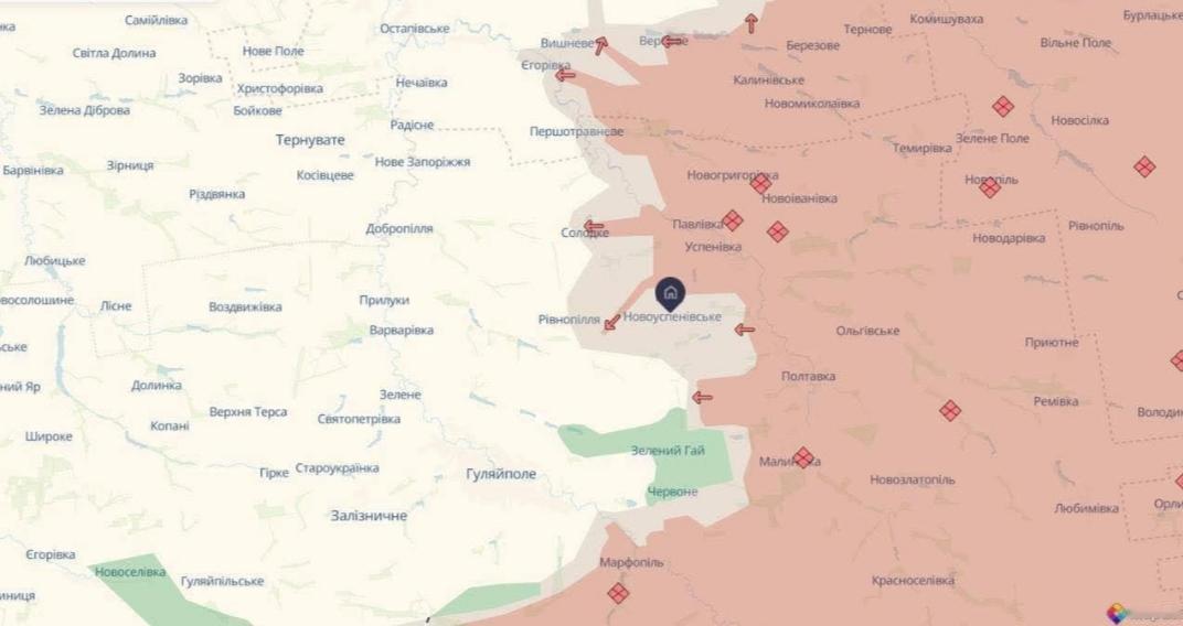 乌克兰武装部队被迫从扎波罗热州多个居民点附近的阵地撤退。乌克兰南部司令部发言