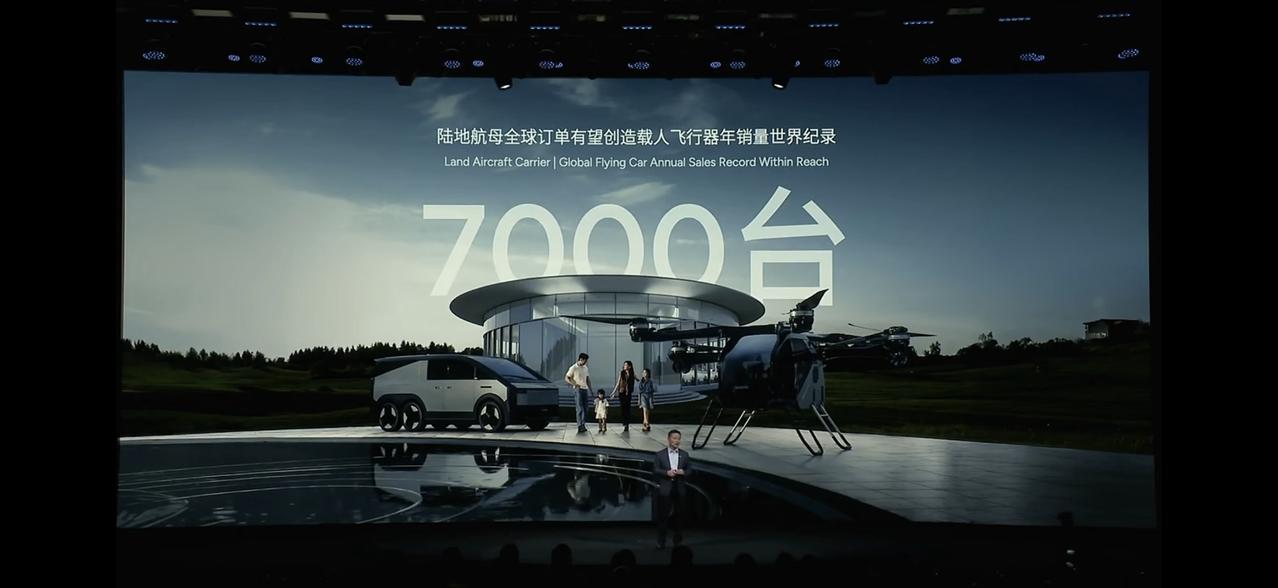 一条看完小鹏科技日「涌现」投入阿里云3万张算力卡，720亿的参数规模，烧了20