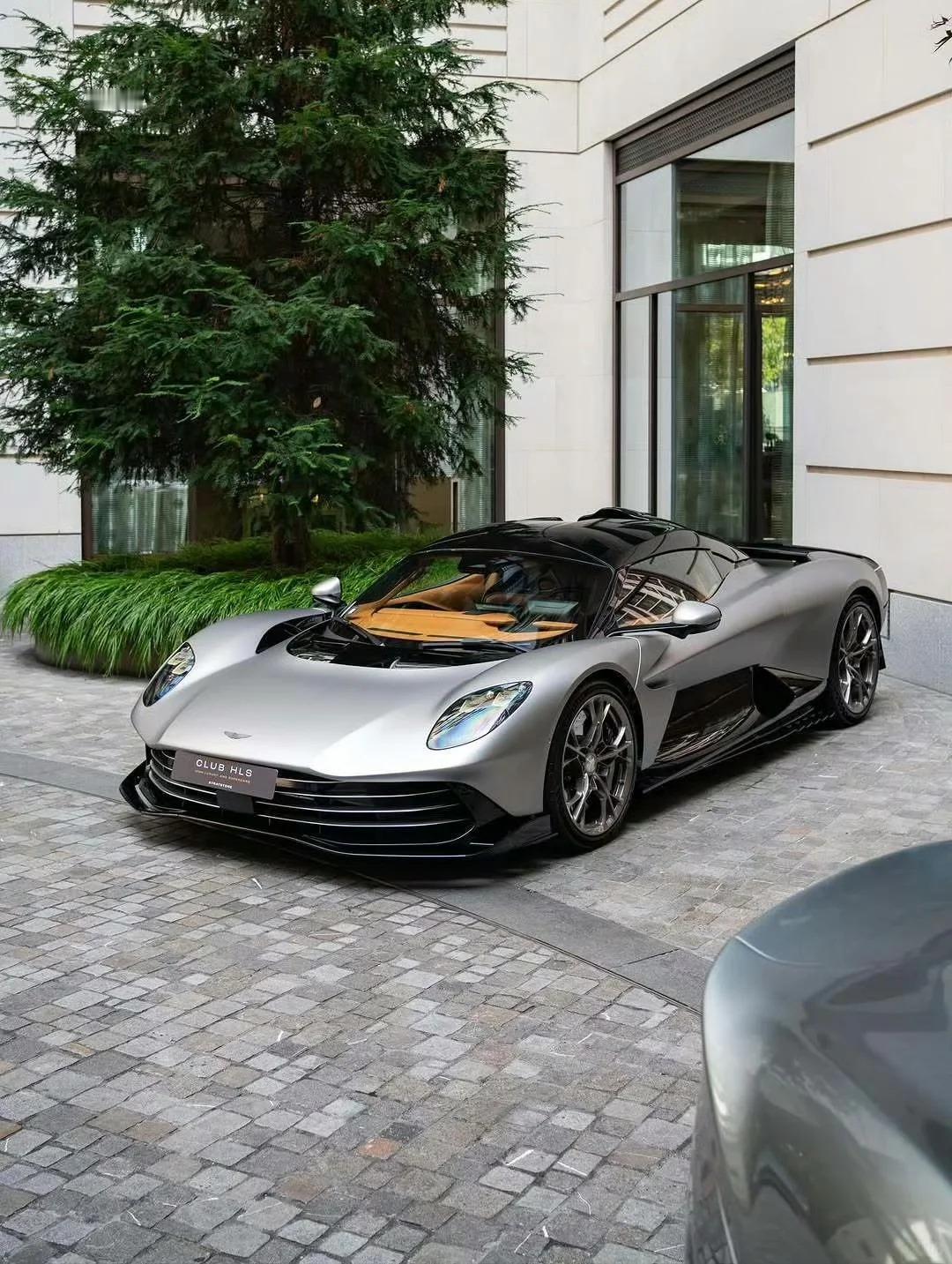 阿斯顿·马丁Valhalla，灰色高级得轻而易举绝美车片