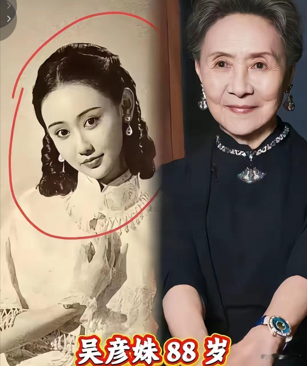 老一辈旗袍美人今昔同框，这才是刻在骨子里的东方优雅谁年轻的时候还不是个惊艳