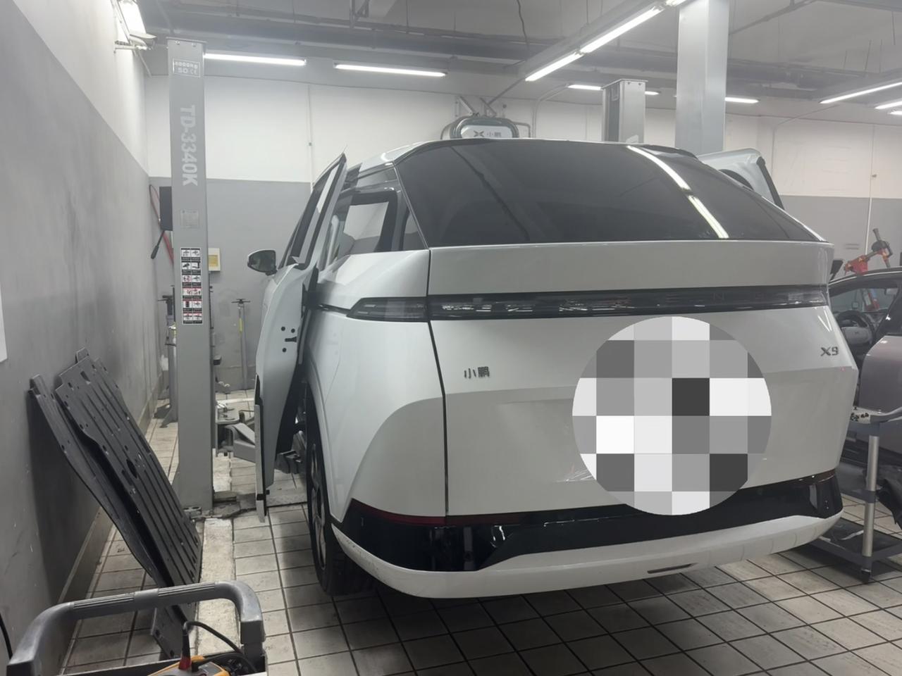 小鹏x9新车一个月不到！！
