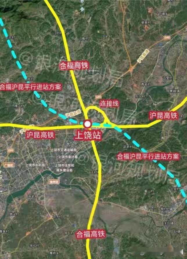 盘点高铁立交车站：上饶站、苏州南站、乐至站、定远（东）站高铁立交，目前国内已经