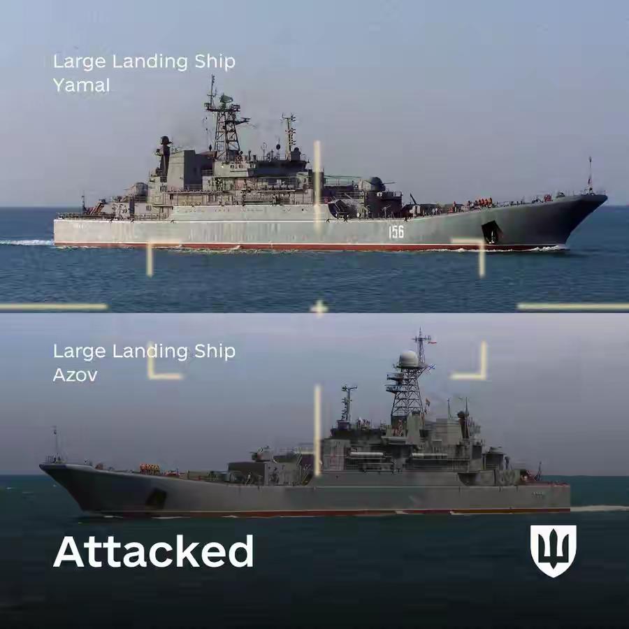 对克里米亚的打击开始了！18日，乌克兰通报了对俄罗斯驻