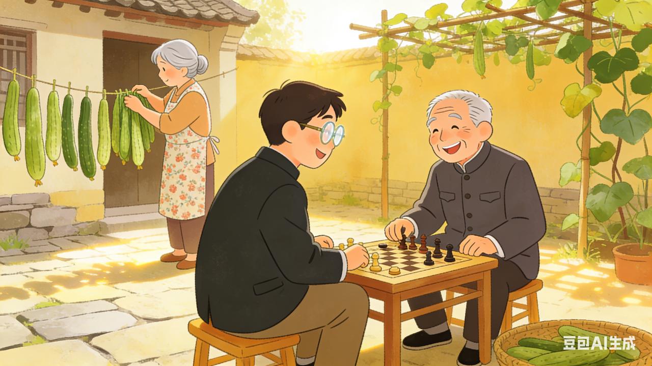 撒贝宁说：“不要随便把父母接到身边，那不是孝顺。他和妹妹在北京站稳