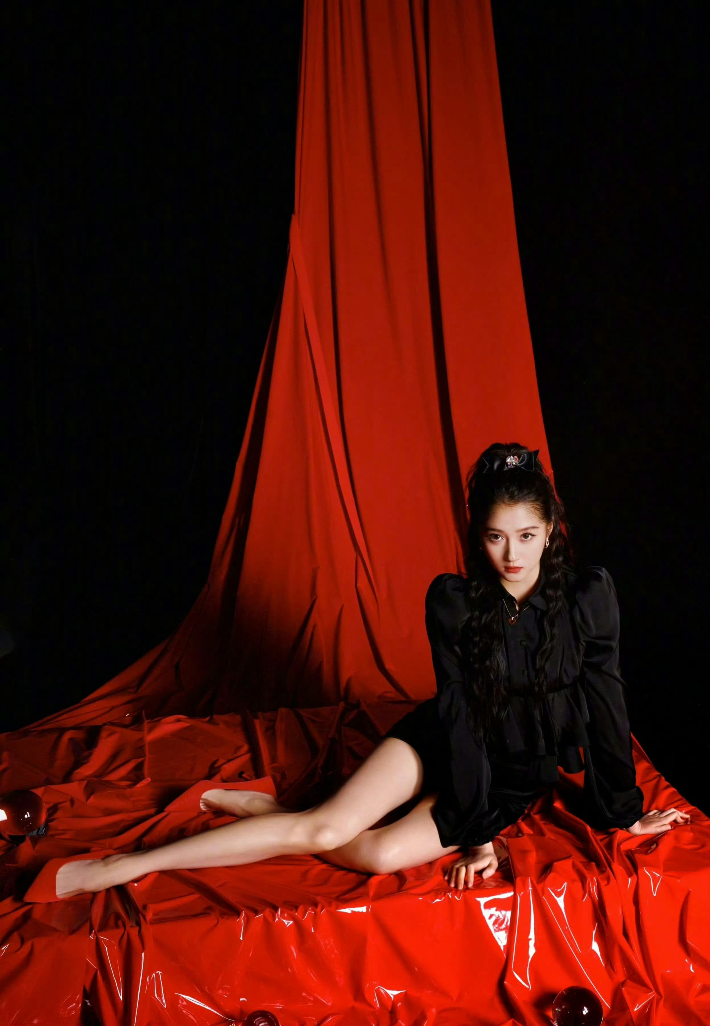 关晓彤x美腿真的好抗打关晓彤抖音