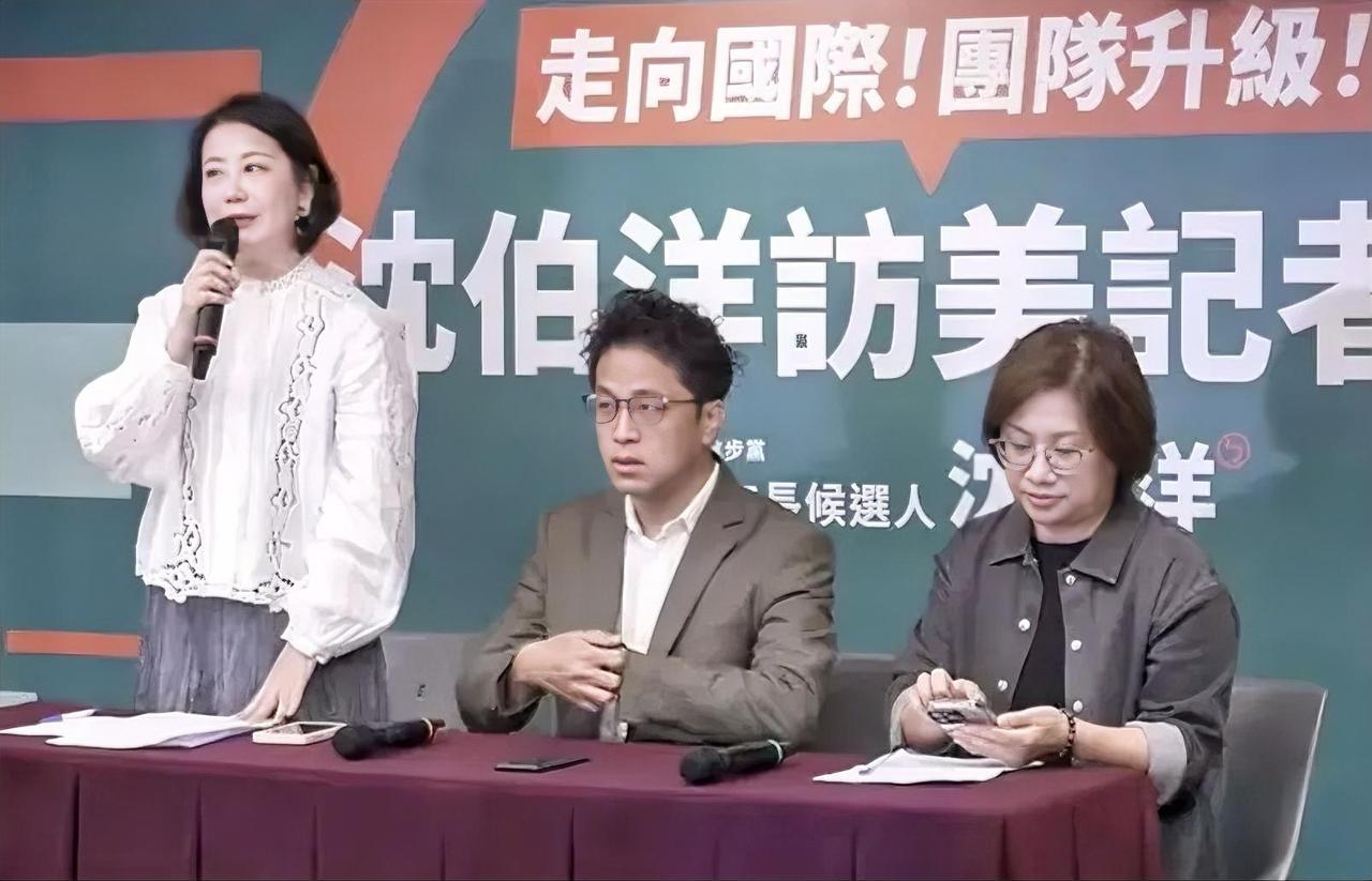 “台独”顽固分子沈伯洋7月15日召开记者会，宣布将于7月20日起窜访美国，并妄称