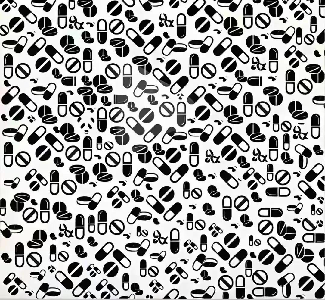 这幅图中藏着一只大熊猫。要是你能在6分钟内找到它，说明你心态还很年轻；要是6秒钟