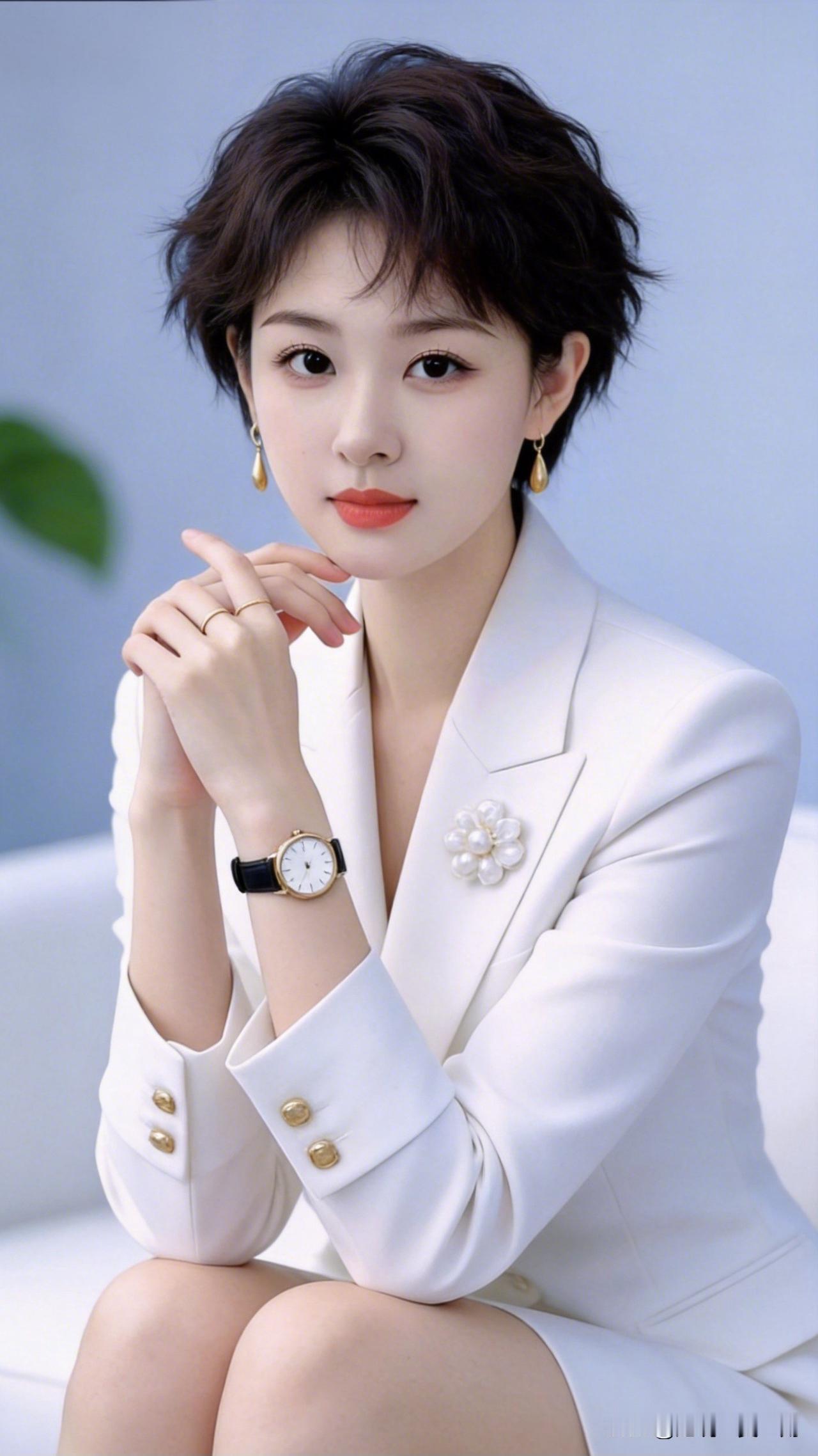 优雅白领风，精致妆容，时尚穿搭，气质满分！💄✨