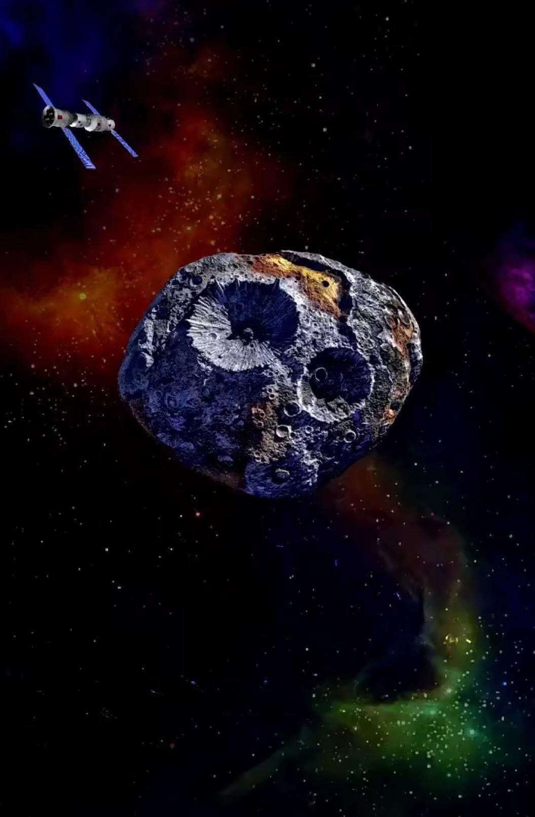 NASA发现黄金星球估值5.53亿亿元灵神星单程航行需6年（如NASA探测器2