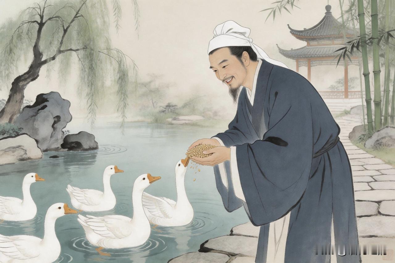 王羲之为何偏爱鹅？藏着书法与心境的双重密码 书圣王羲之爱鹅成癖，正史《晋书》