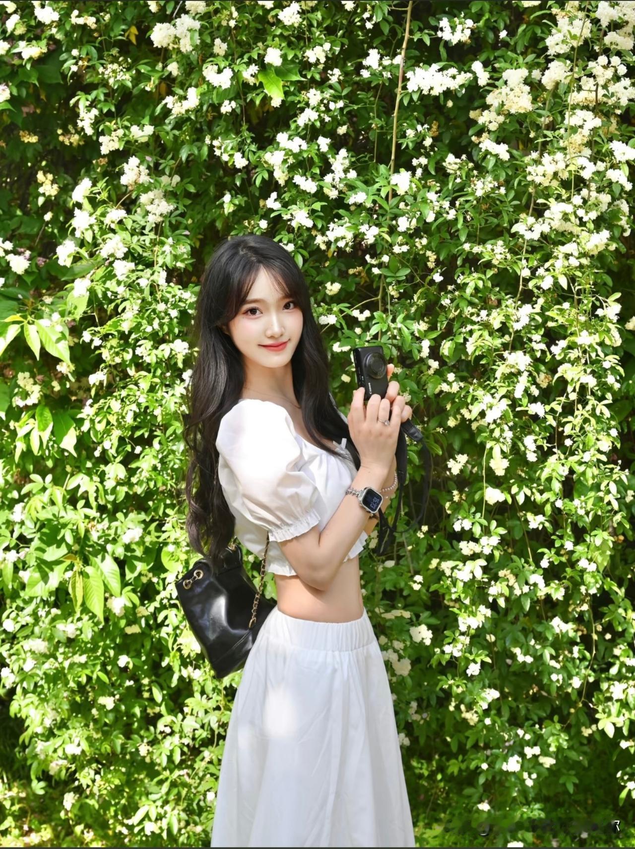 西安的兴庆宫园木香花正开的灿烂快来拍美美的照片了！