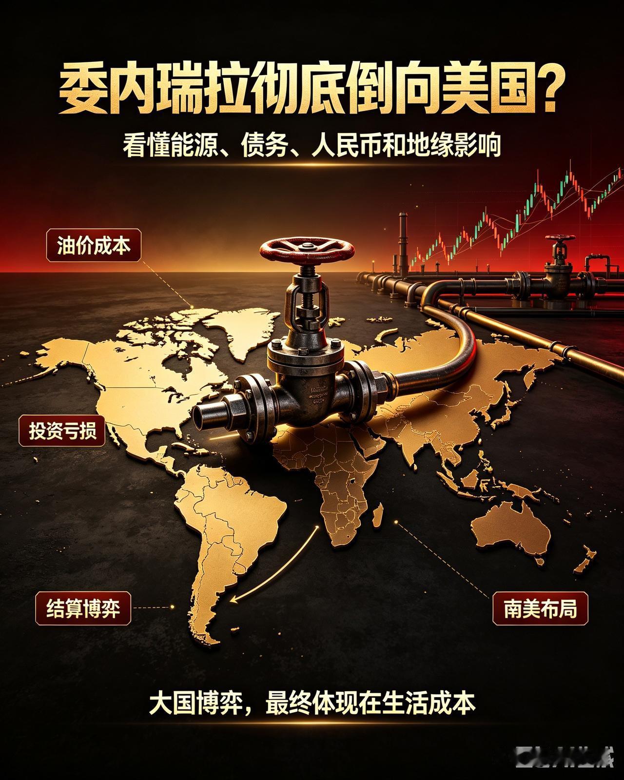 委内瑞拉彻底倒向美国！对我国到底有多大影响？普通人一看就懂近期最大国际变局：
