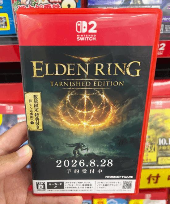 《艾尔登法环：褪色者版》封面公开近日，知名游戏博主Genki在社交平台放出Swi