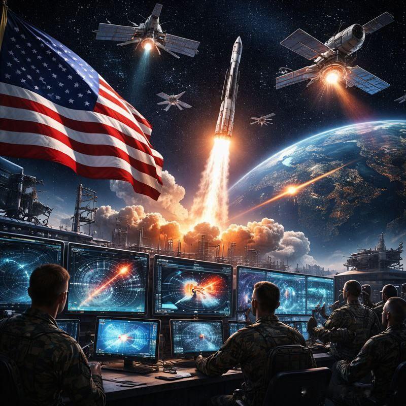 🇺🇸美国加强天基导弹防御：SpaceX获7.39亿美元合同美国太空司令部