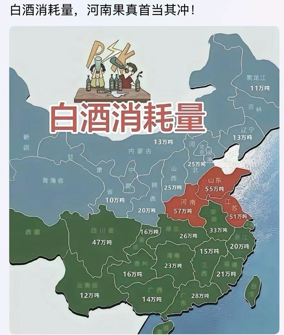 河南人这么能喝白酒？白酒消耗量酒文化