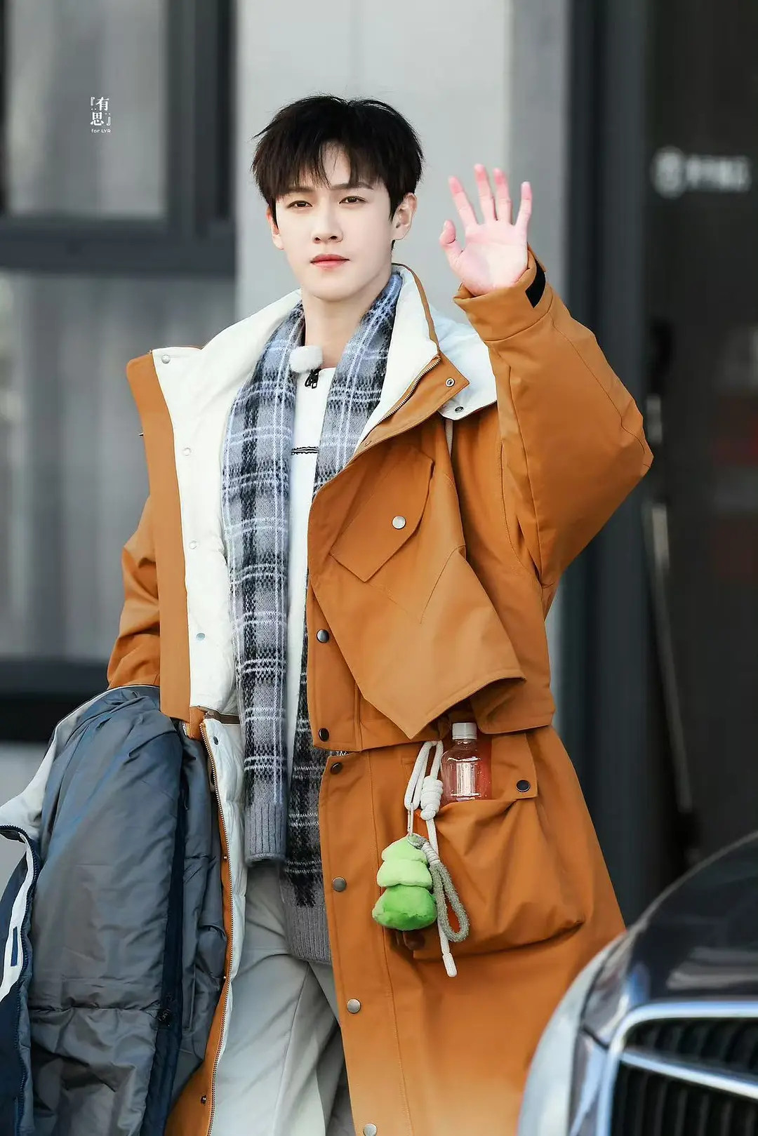 李昀锐跑男路透也太帅了吧今日ootd完全🦊原皮