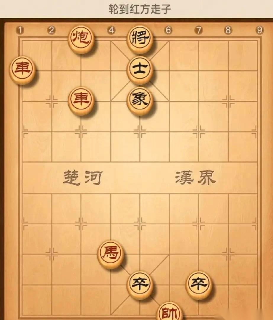 双炮直接怼脸上了。就这局面，神仙来了也得摇头，红棋眼看就一口气的事儿。死棋，