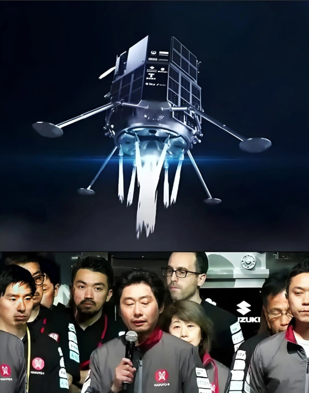 日本月球着陆器在着陆前一分钟失联。网友说“看国旗不是中国的，嫦娥直接给踹下去了”