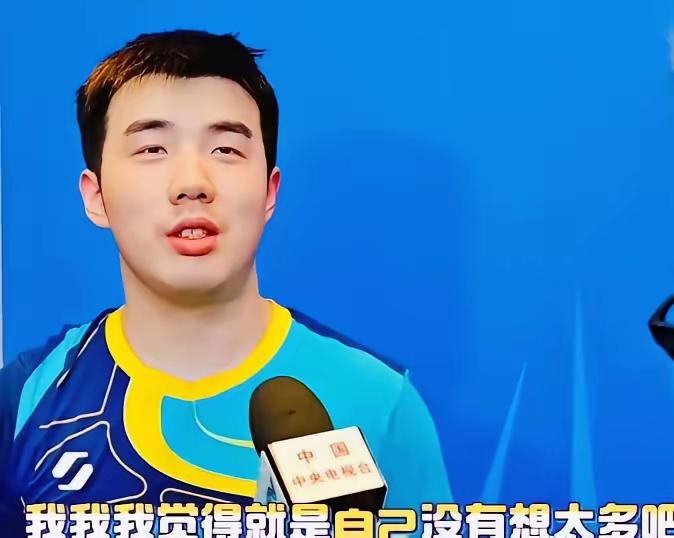 这下好了，不仅王楚钦没想到就连梁靖崑自己，也完全没想到4:1战胜梁靖崑，于