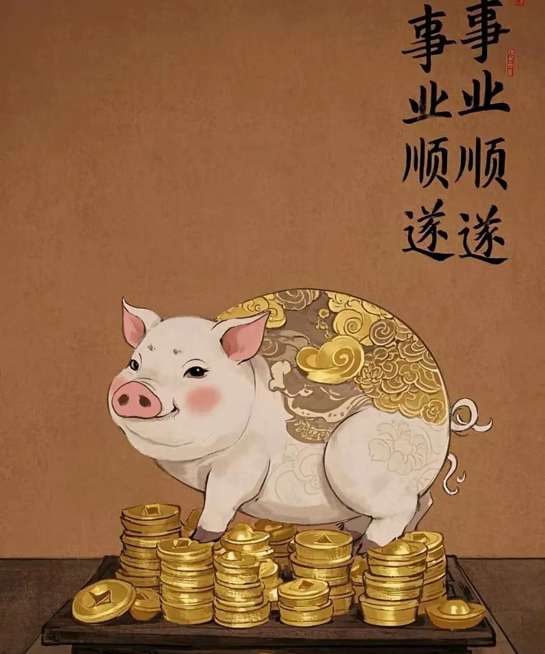 第一旺：亥猪大局已定。猪：家族矛盾的纠葛化解开了。猪：身体小毛病的烦扰