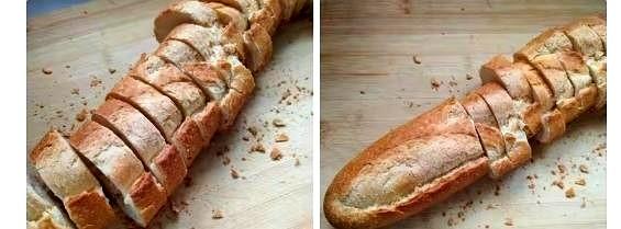 今天上班真是开了眼了！一位大姐非要我把法棍切段，结果一切就碎成渣，她立马变脸。