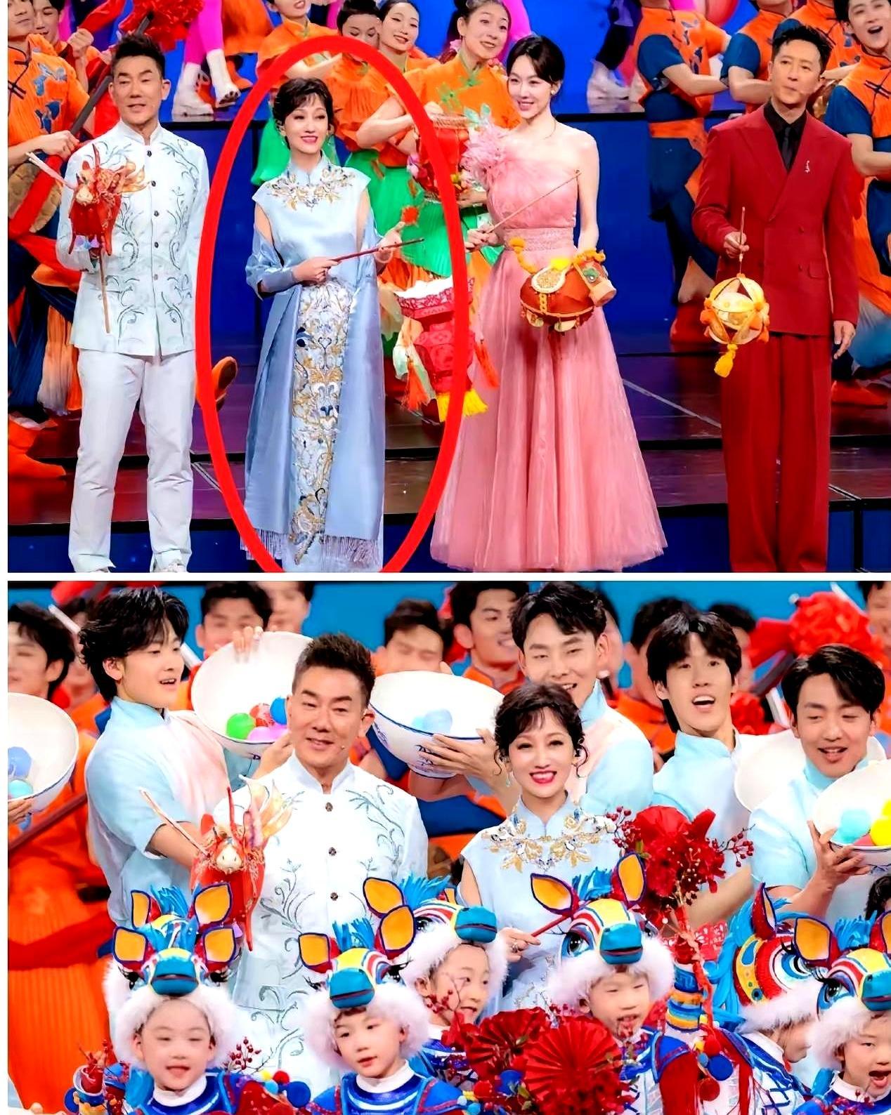 73岁登台央视，赵雅芝一张嘴差点让导播切错镜头。不是忘词，是她开口唱了句“