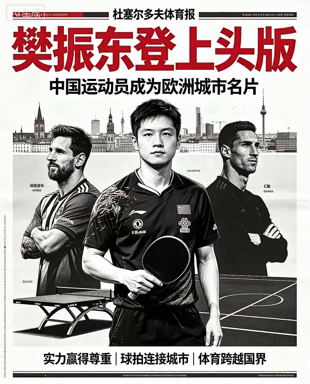 #樊振东杜塞尔多夫城市金册留名#欧洲人是慕强的，你要是没实力，哪怕就是再有关系，别人也不会对你感冒。