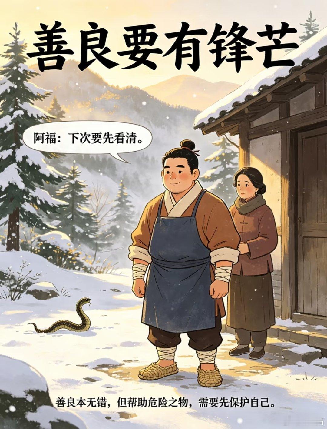 蛇与农夫的故事每天都在发生！现在的患者，谁会闹就谁有理，一个完全没有医疗失误（也