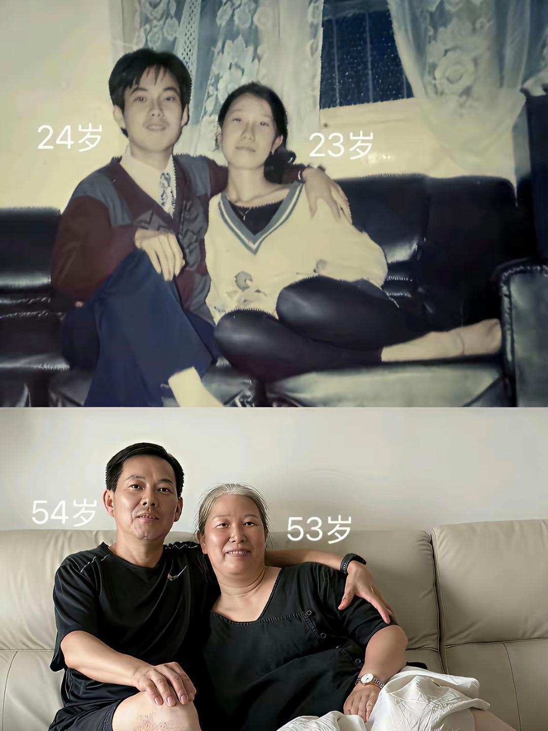 30年后的变化，女的变化还挺大