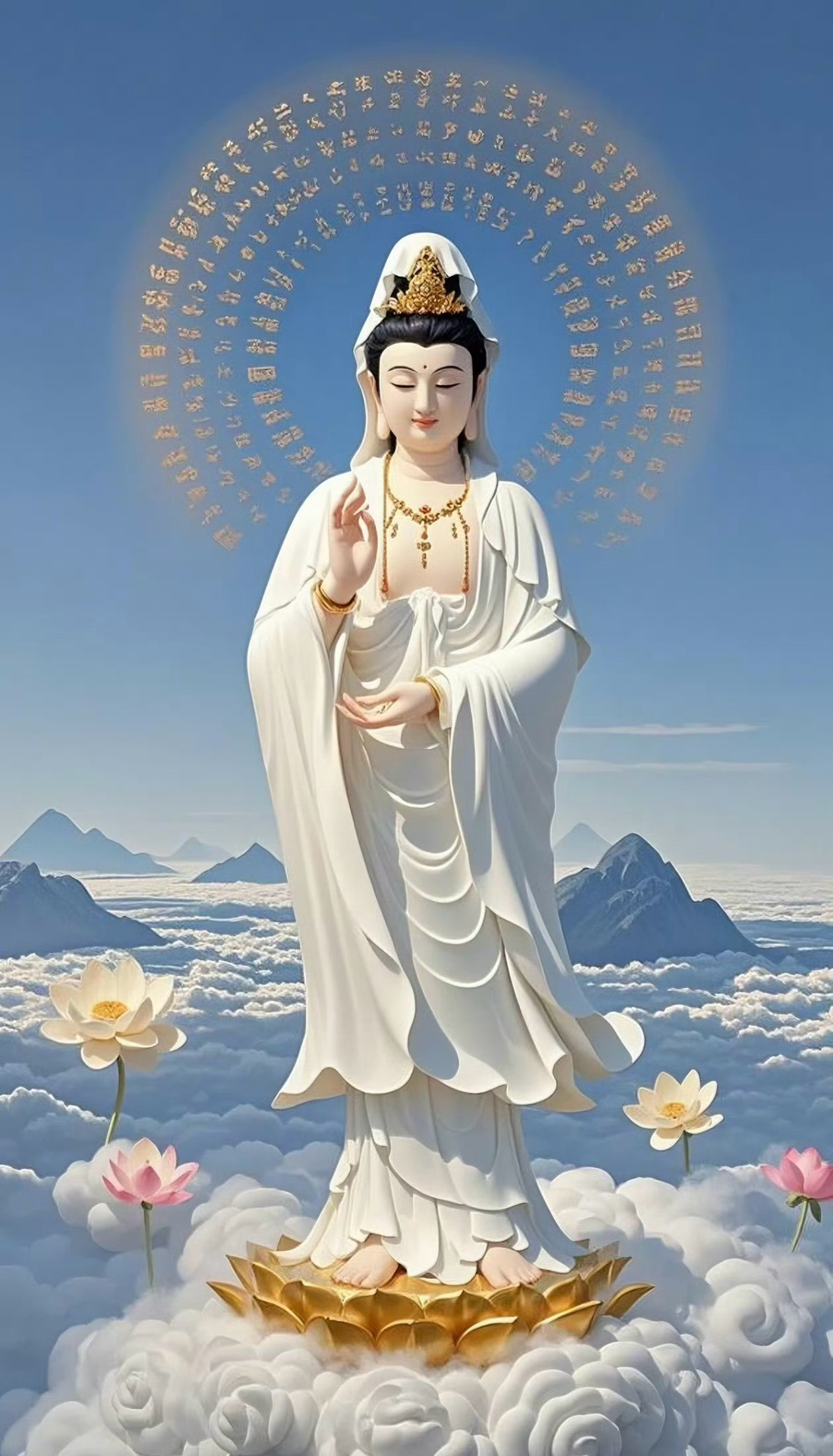 你有菩萨灵佑，善心善行都终会迎来最好的福果！