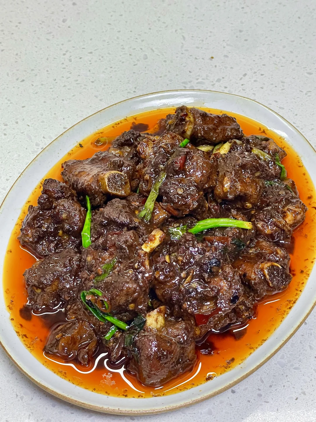 香辣排骨也太好吃了吧，附详细做法～