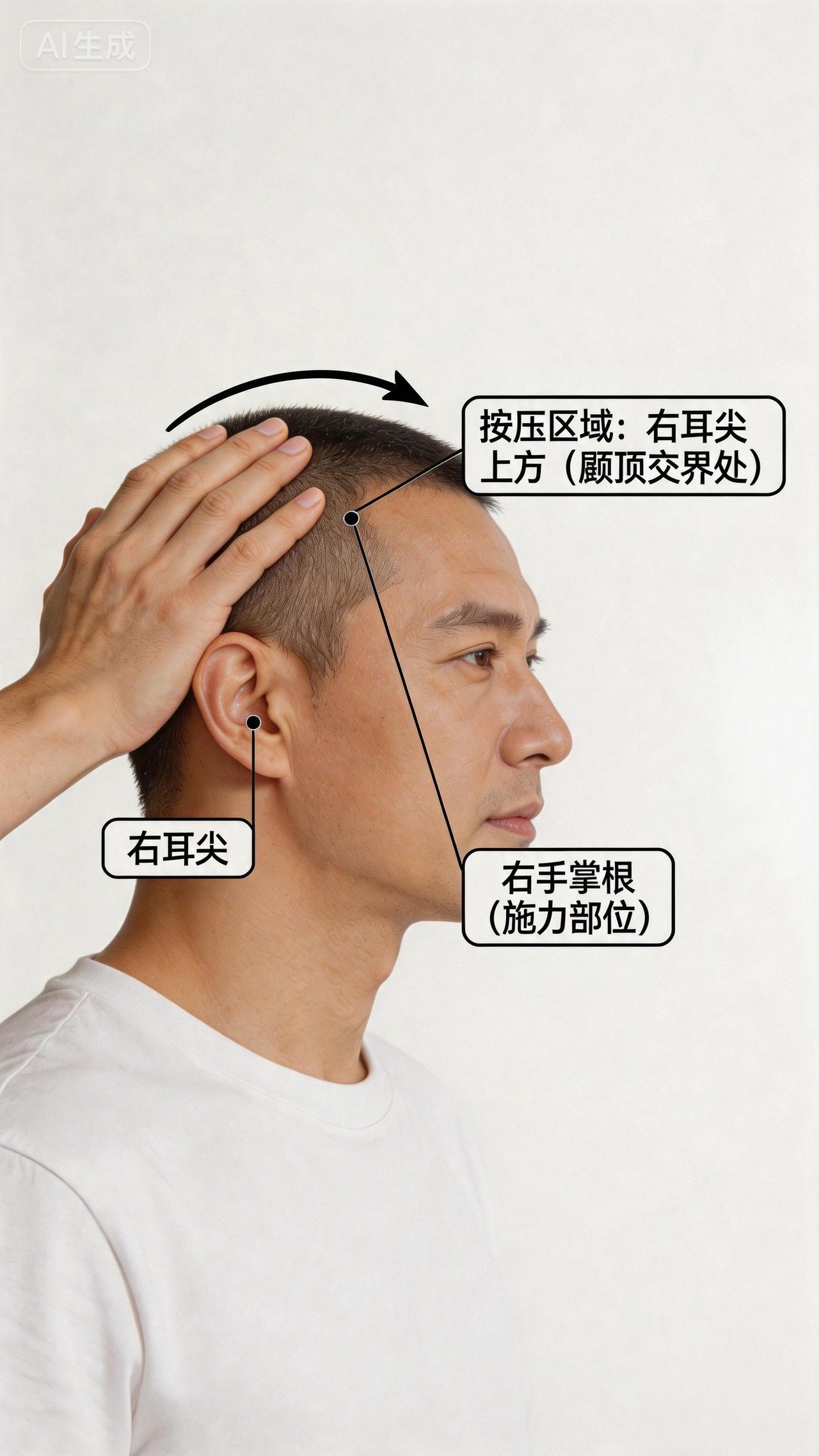 你信不信？你头上就藏着一个“开关”，头晕、头胀、脑子昏沉的时候，推一推就能舒服很
