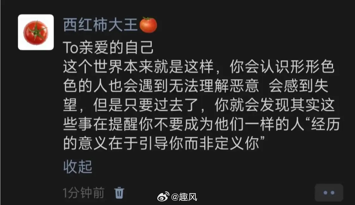穿越恶意与失望，经历是成长指引而非枷锁​​​