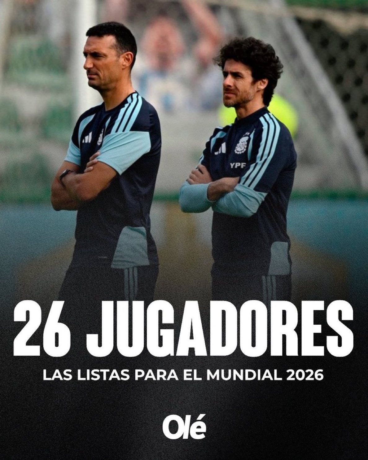 Ole|✅已确认：2026年世界杯的参赛名单将由26名球员组成👥🔙虽然曾