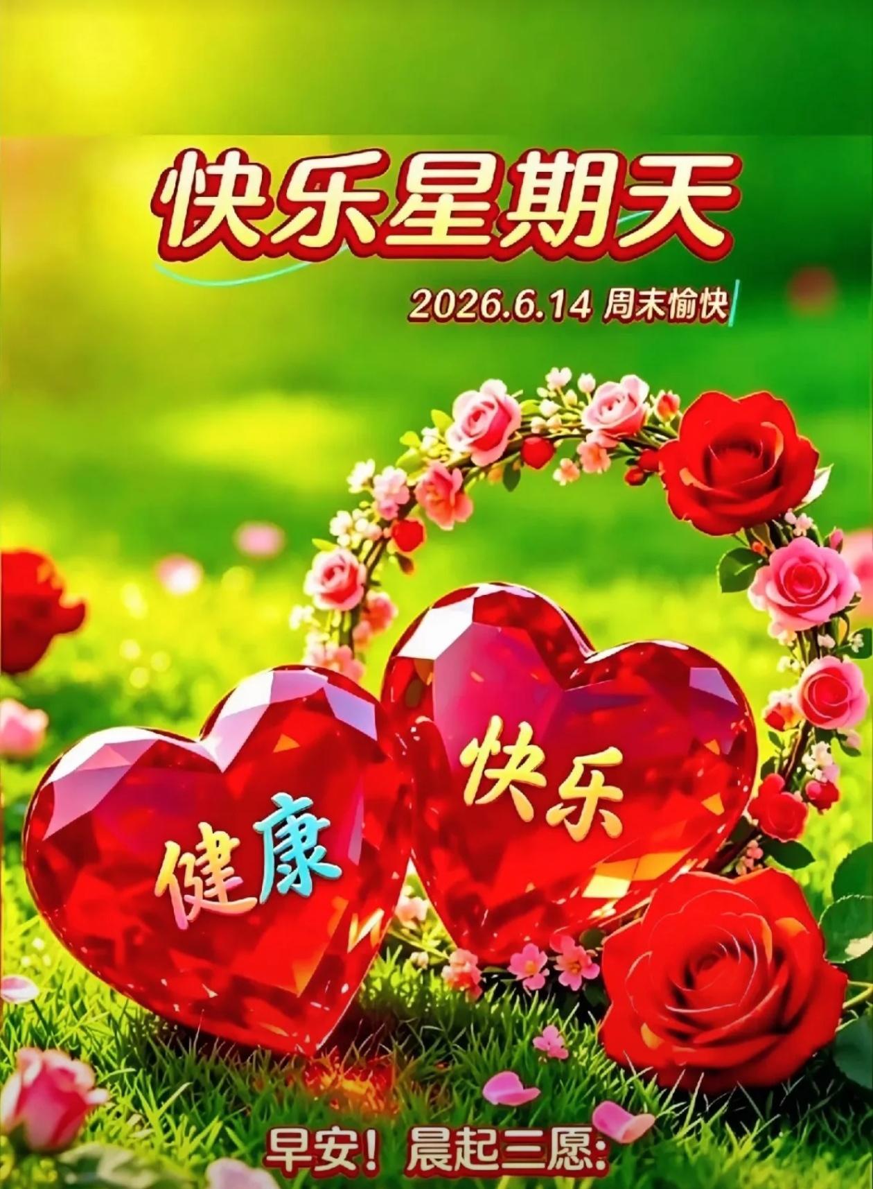 🌺2026./6.14四季安稳.朝夕温良🌺🌈☀️晨起邂逅漫天霞光，清