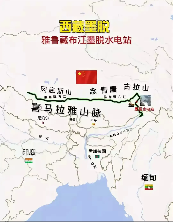 中国修建雅鲁藏布江工程，全世界的未来都要重新计算一次2025年7月19日，一个