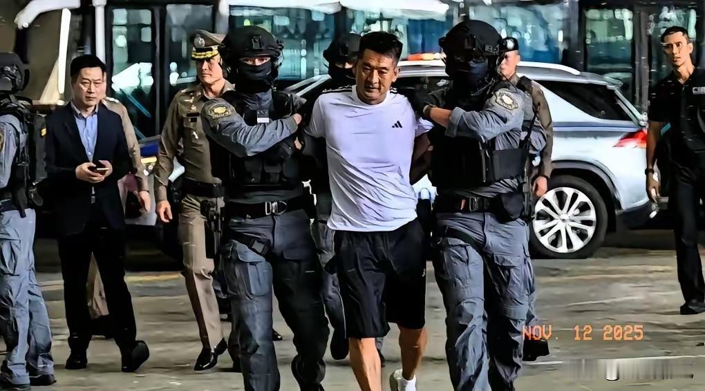 佘智江遣返，沈伯洋慌了！2025年11月12日，泰国警方将跨境犯罪头目佘智江