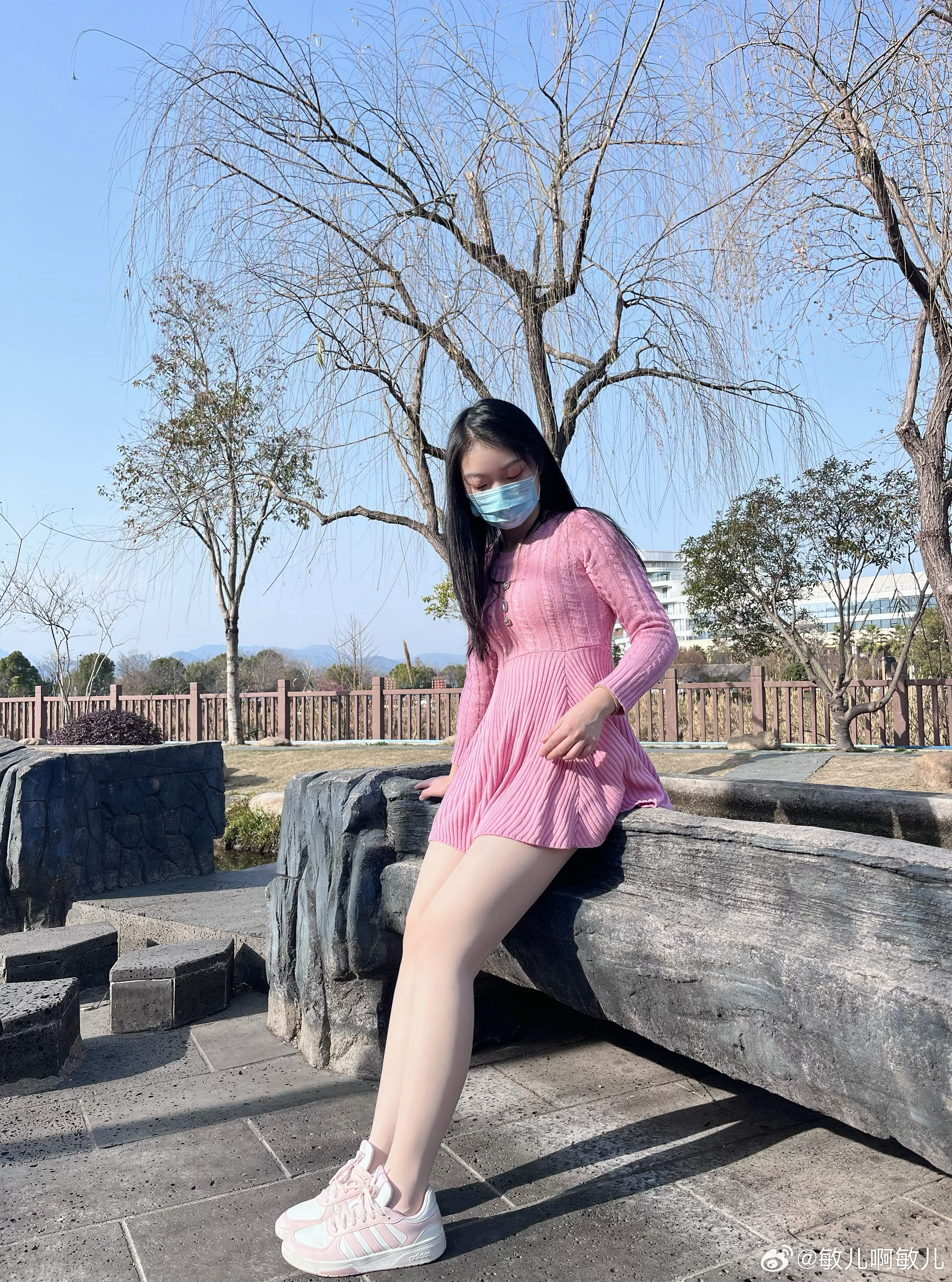 春暖花开～时尚穿搭腿春日穿搭小姐姐