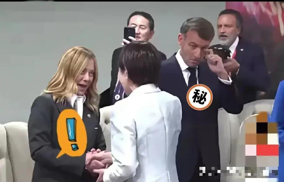 G7铁板一块围堵中国？很多人以为高市早苗能拉来欧洲盟友。错了！真相是，梅洛尼直接